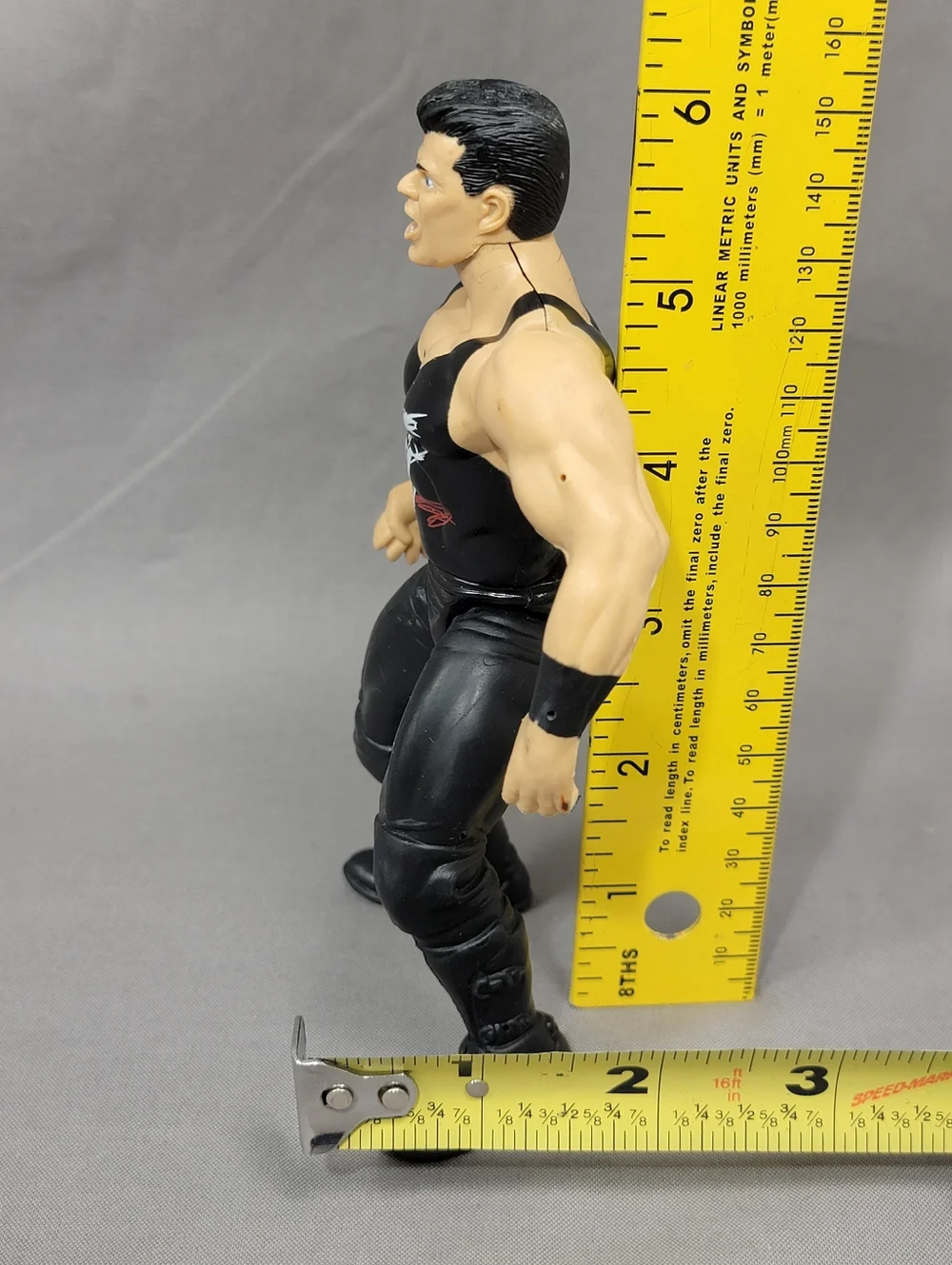Vtg Vince McMahon Wrestling Action Figure 1998 Jakks Pacific WWE - Picture 16 of 16